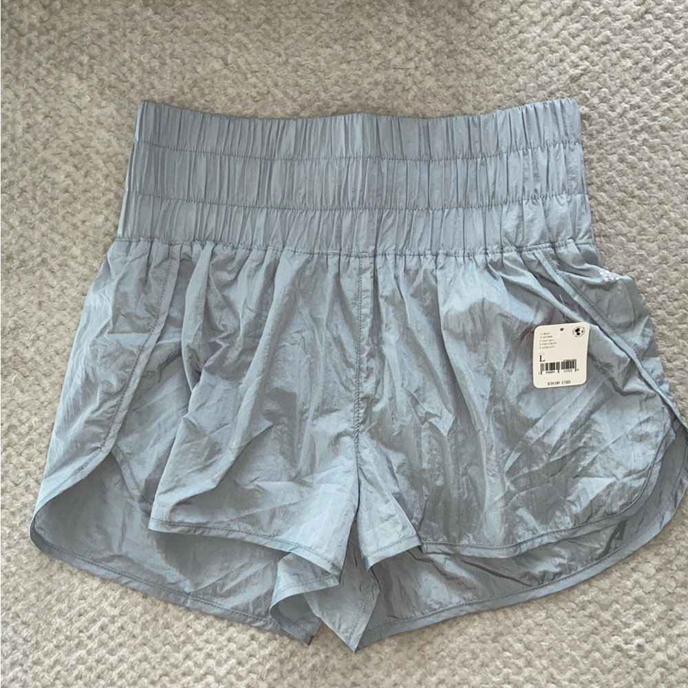 FP Movement Women's Light Gray Shorts NWT